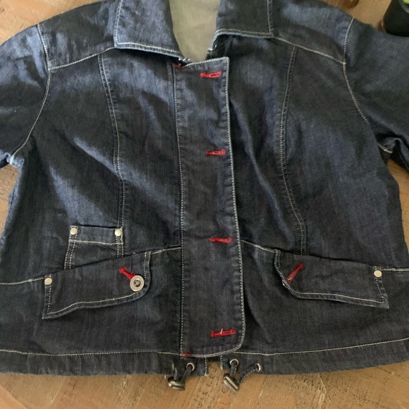 Chicos gently love jean jacket size 2 - Picture 2 of 5